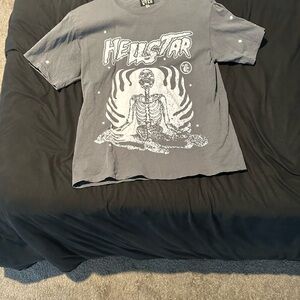 Hellstar Gray Long Sleeve Tee